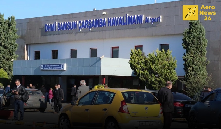 Samsun-Çarşamba Airport Served 718,000 Passengers in 6 Months