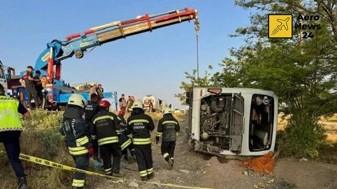 Ужасная авария в первый день праздника Ид: автобус перевернулся, 1 человек погиб, 26 получили ранения