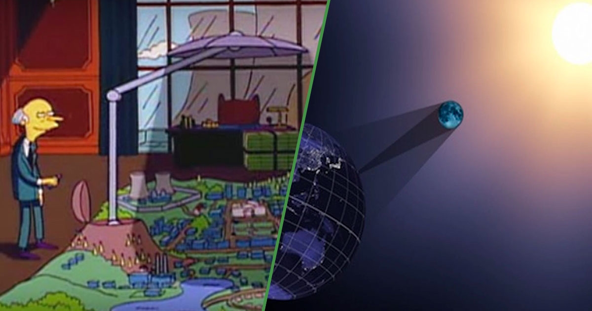 Like Mr. Burns: Scientists want to block the Sun to “cool” the Earth