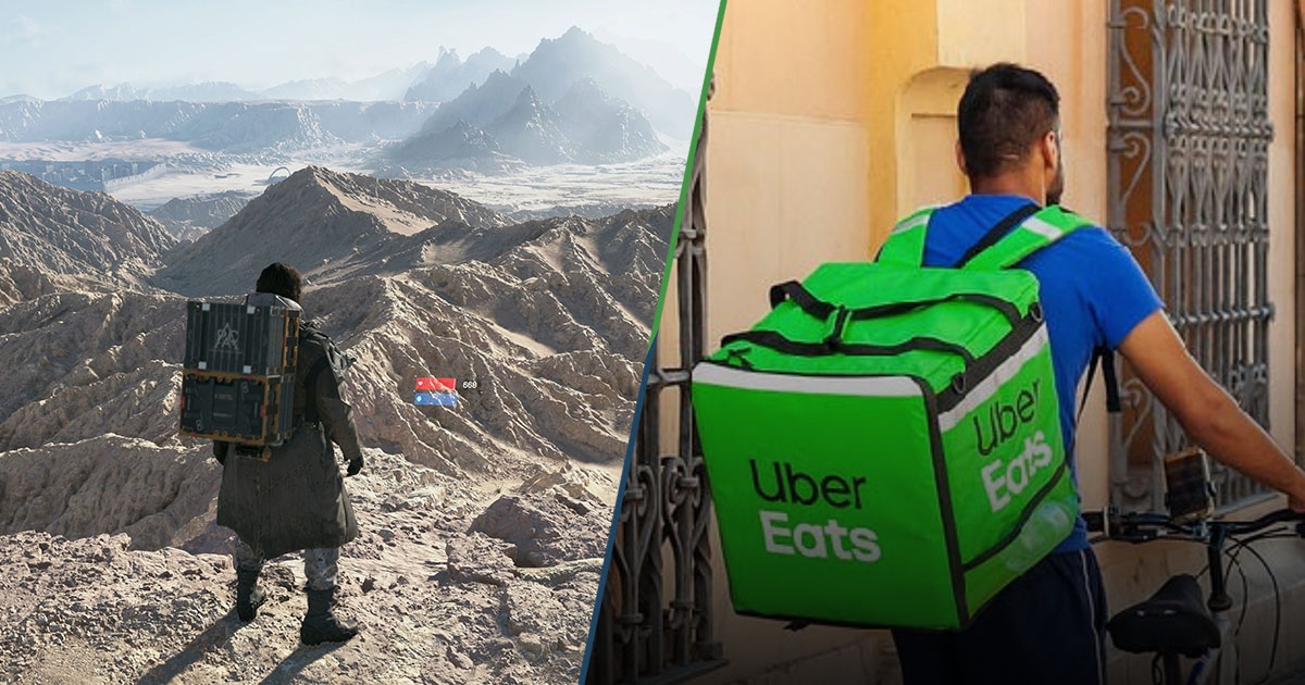 Hideo Kojima's Death Stranding 2 is a hit with Didi and Uber Eats delivery drivers.
