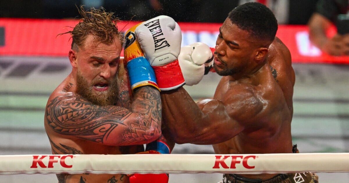Boxing news: Anthony Joshua and Jake Paul to lose £58m prize money after knockout