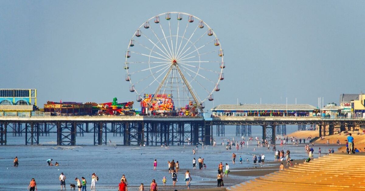 The famous UK seaside town with Britain's 'most action packed' theme park