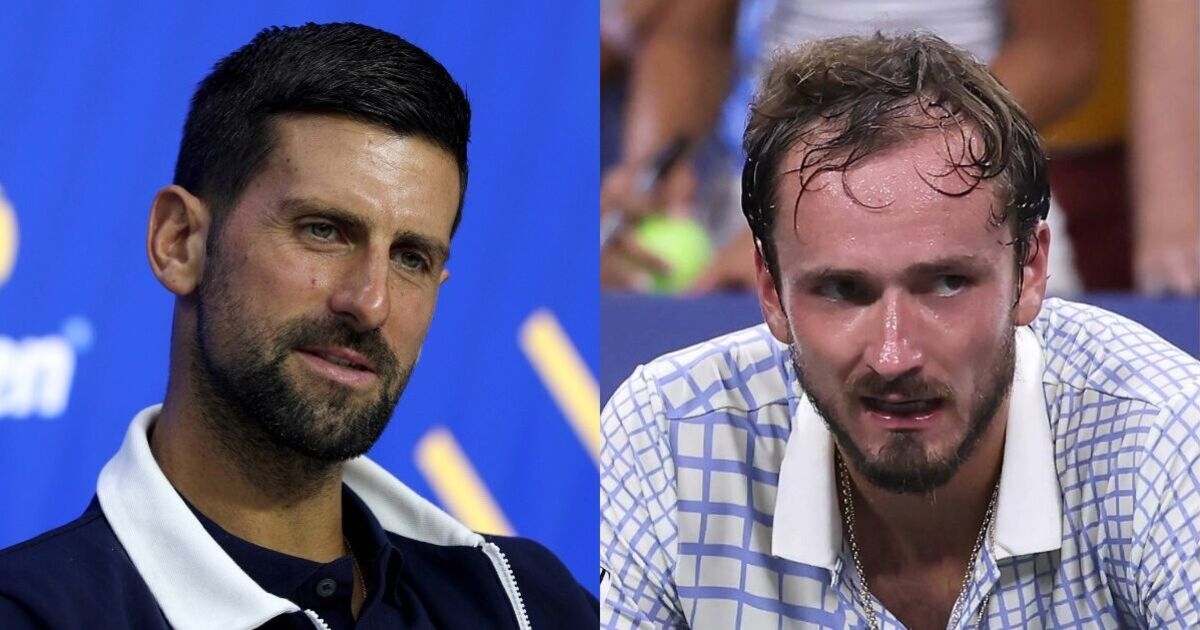 US Open LIVE: Novak Djokovic shows off gruesome injury as Medvedev ripped into by rival