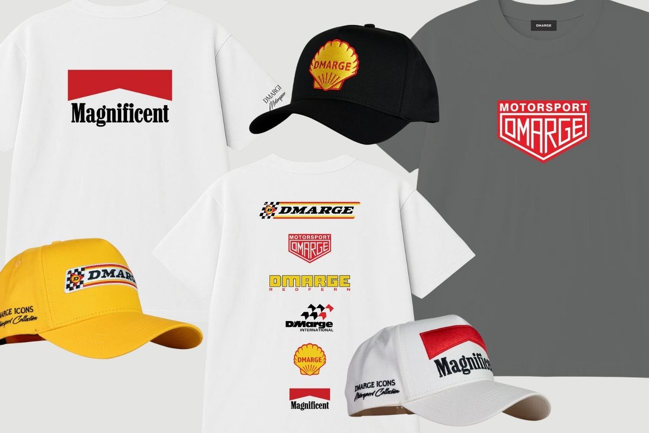 Мерч DMARGE Motorsport Icons раскрывает самую сумасшедшую эпоху Формулы-1