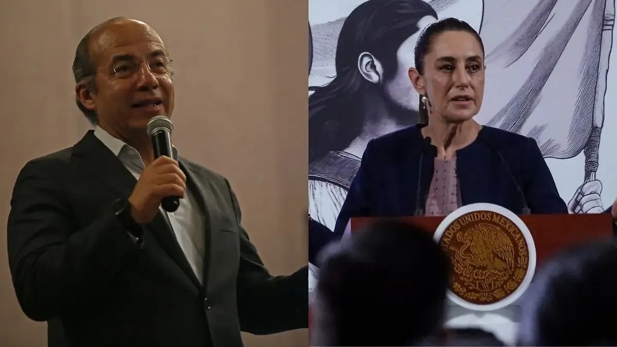 Claudia Sheinbaum lashes out at Felipe Calderón: "spurious and traitorous"