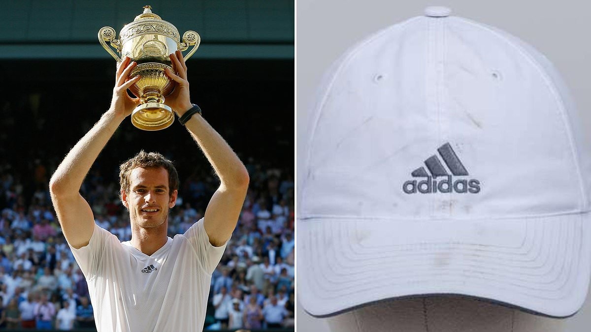 Los recuerdos de Andy Murray en Wimbledon saldrán a subasta