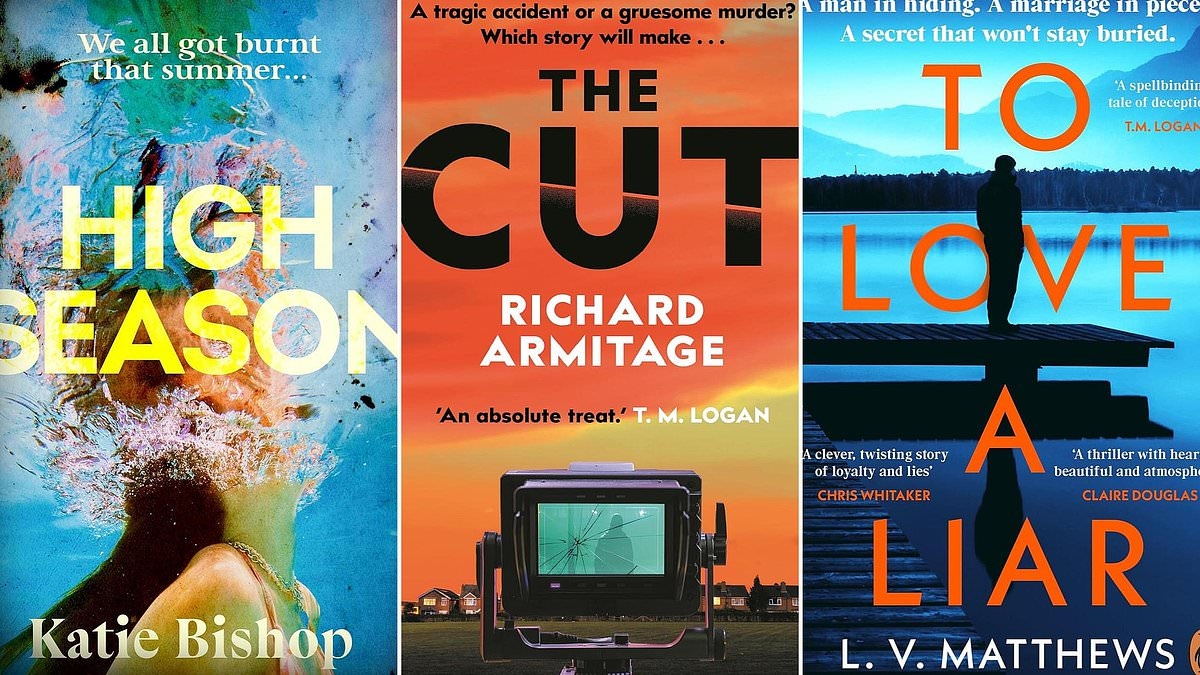 Die besten Psychos dieses Monats: The Cut von Richard Armitage, High Season von Katie Bishop, To Love A Liar von LV Matthews