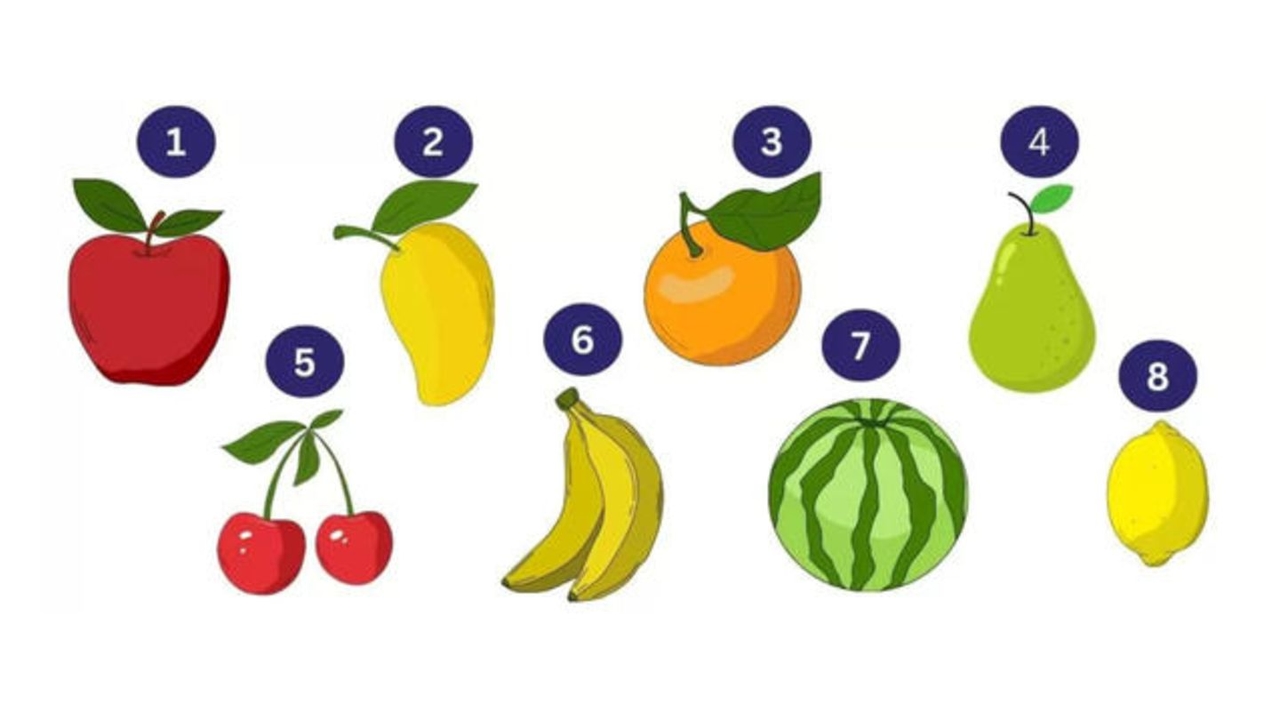 Persönlichkeitstest: Wähle ein Obst und erfahre deine süßeste Eigenschaft