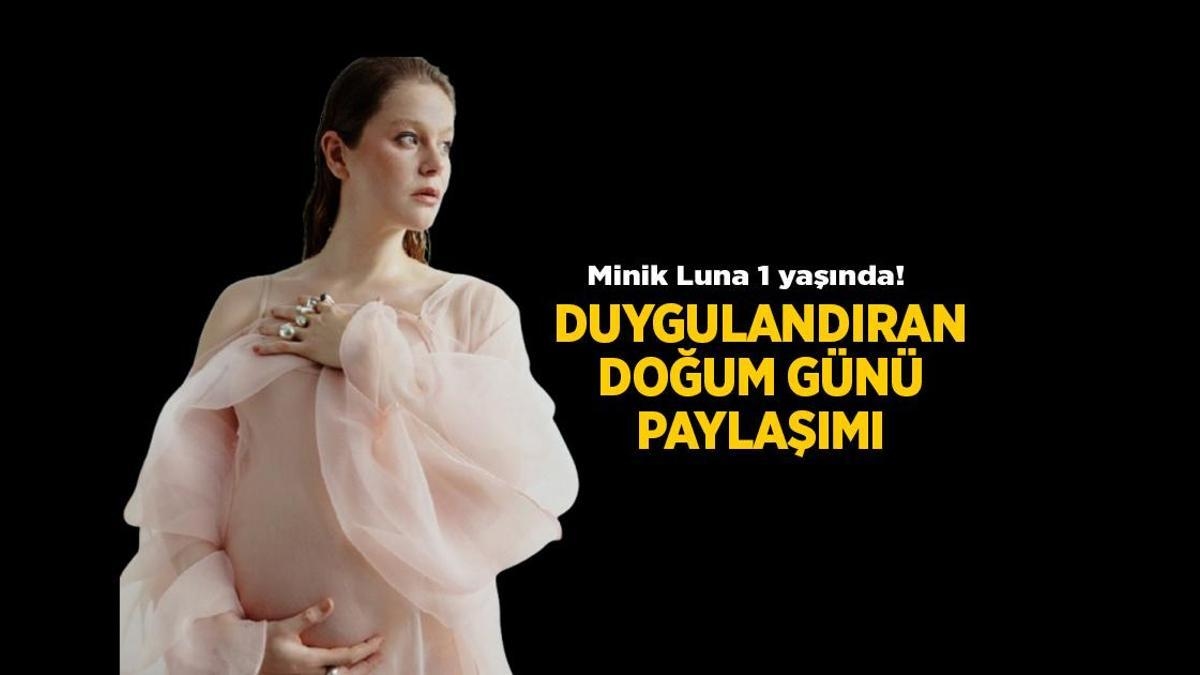 Latest News: Burcu Biricik's daughter Luna is 1 year old! Here's her latest look...