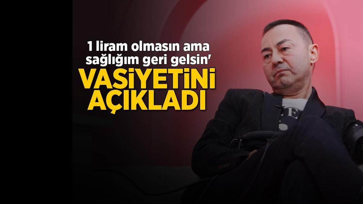 Serdar Ortaç hat sein Testament bekannt gegeben! „Ich will keine einzige Lira, aber ich möchte, dass meine Gesundheit wiederkehrt.“