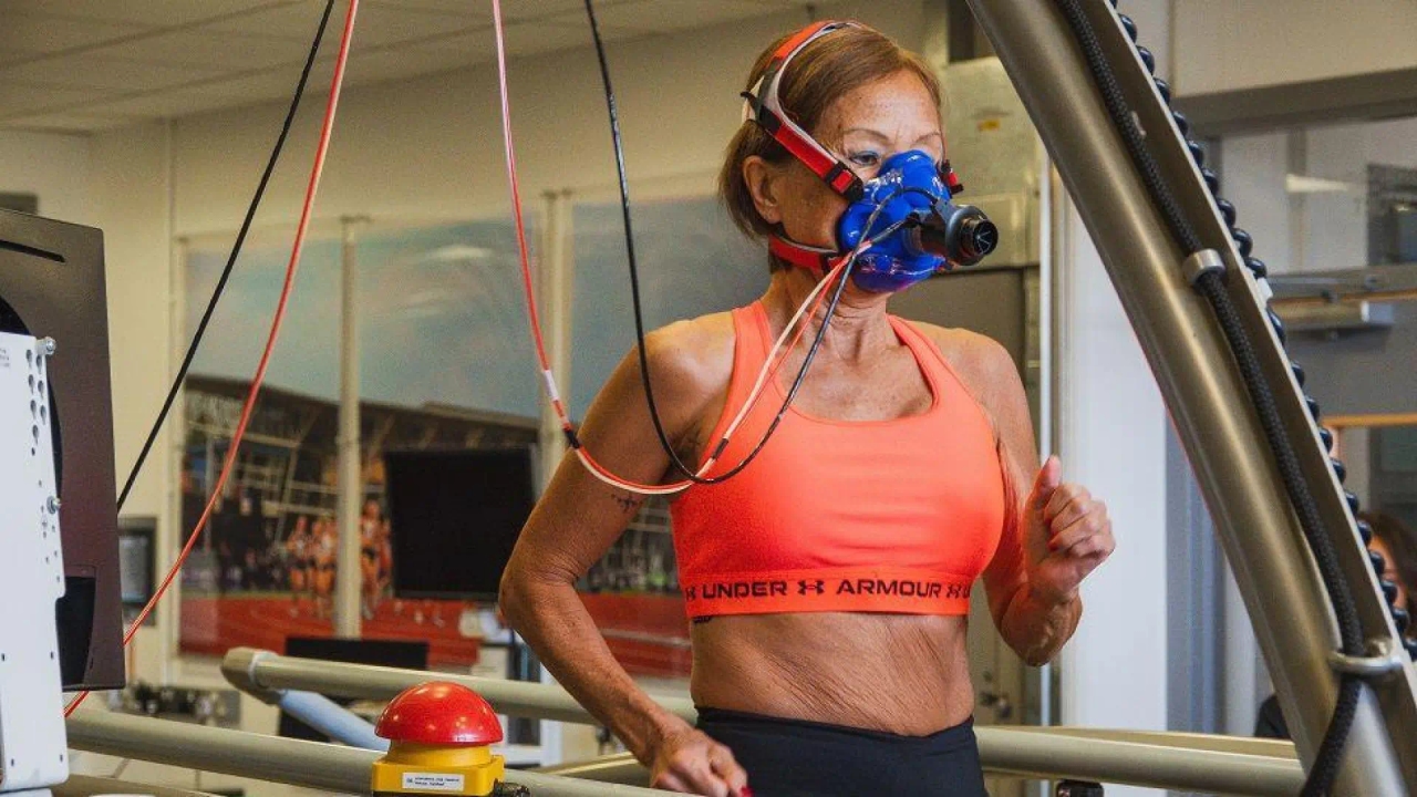 The story of 77-year-old Jeannie Rice's overcoming, which science studies: "Her VO2 max is higher than that of 25-year-old women."