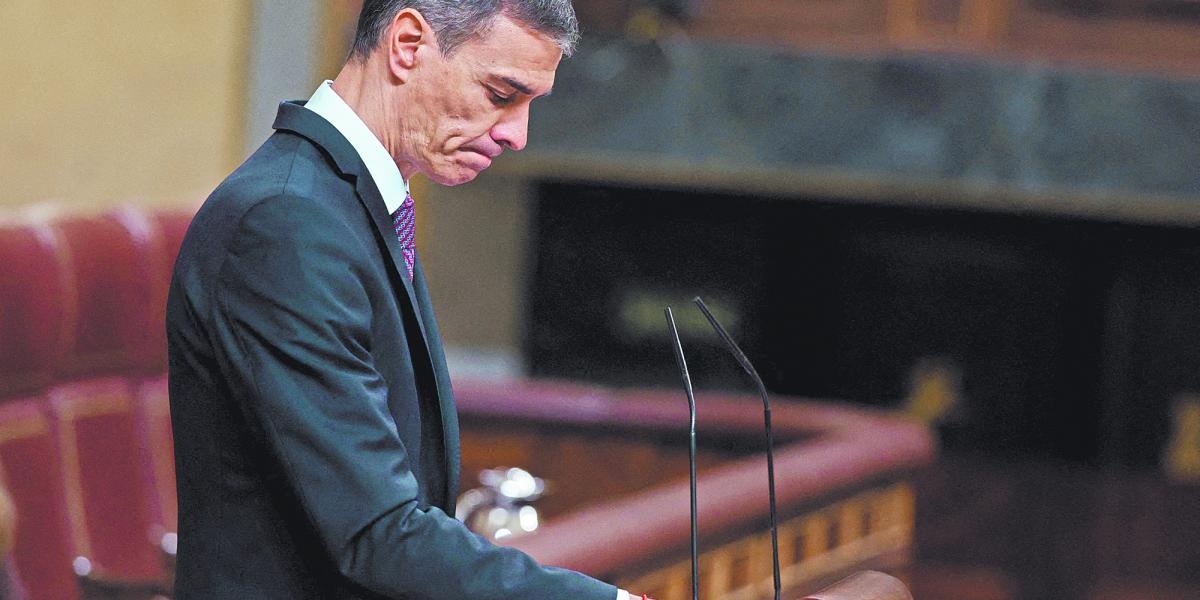 Pedro Sánchez, Kongre'de iplerin üzerinde