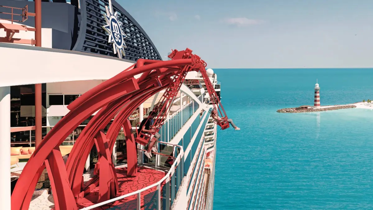 This is the MSC World America, a cruise of emotions, luxury and lots of flavor.