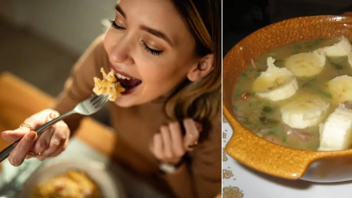 Is it weird or normal? This is what artificial intelligence says about eating banana soup.