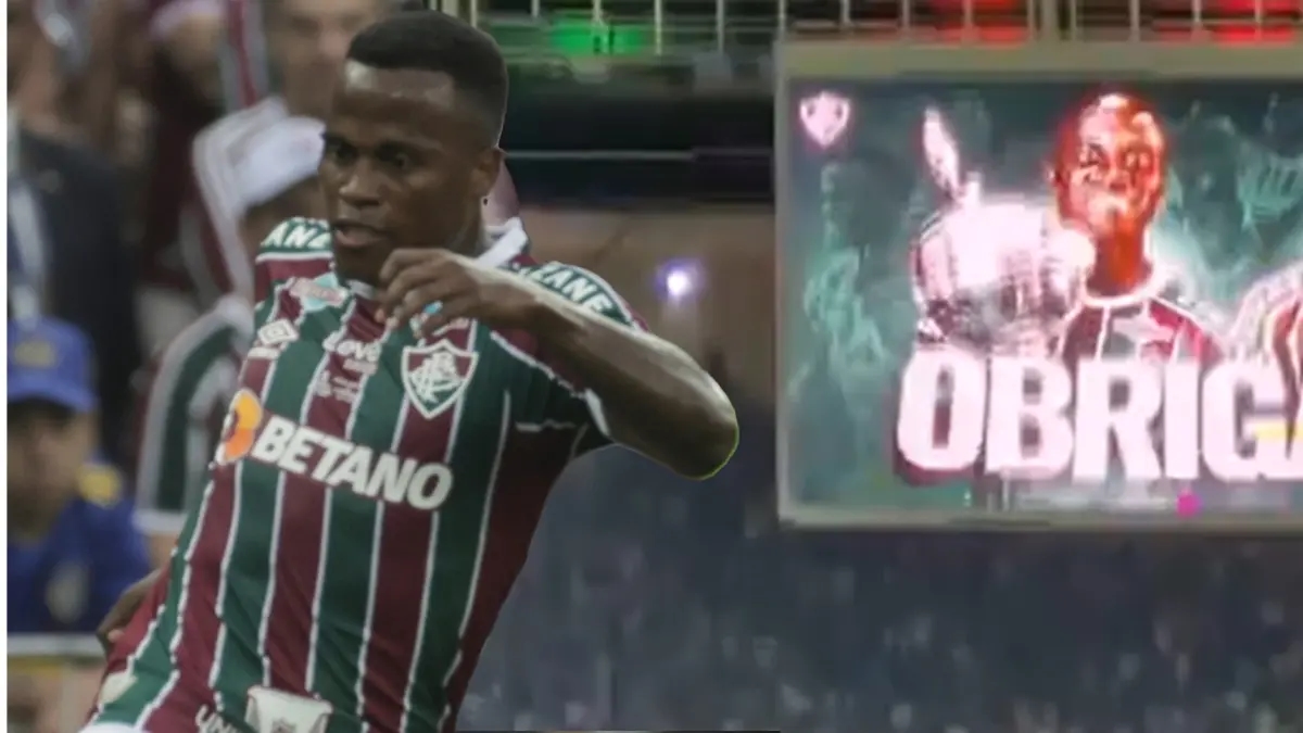 Jhon Arias verabschiedete sich emotional von den Fluminense-Fans vor seinem bevorstehenden Wechsel nach Wolverhampton: Video