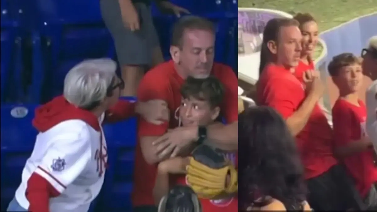 Video | Angry fan criticized for taking home run ball from boy at baseball game: The kid was rewarded with something much better.