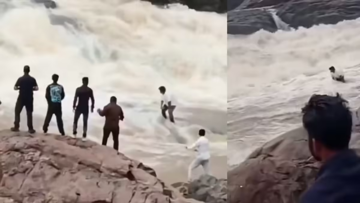 A 22-year-old YouTuber dies after being swept away by a waterfall while recording a video for his channel.