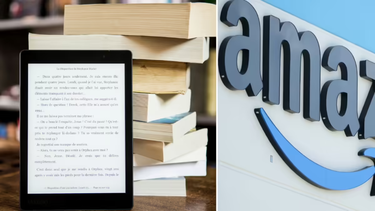 Step-by-step guide to downloading free books from Amazon, in English and Spanish.