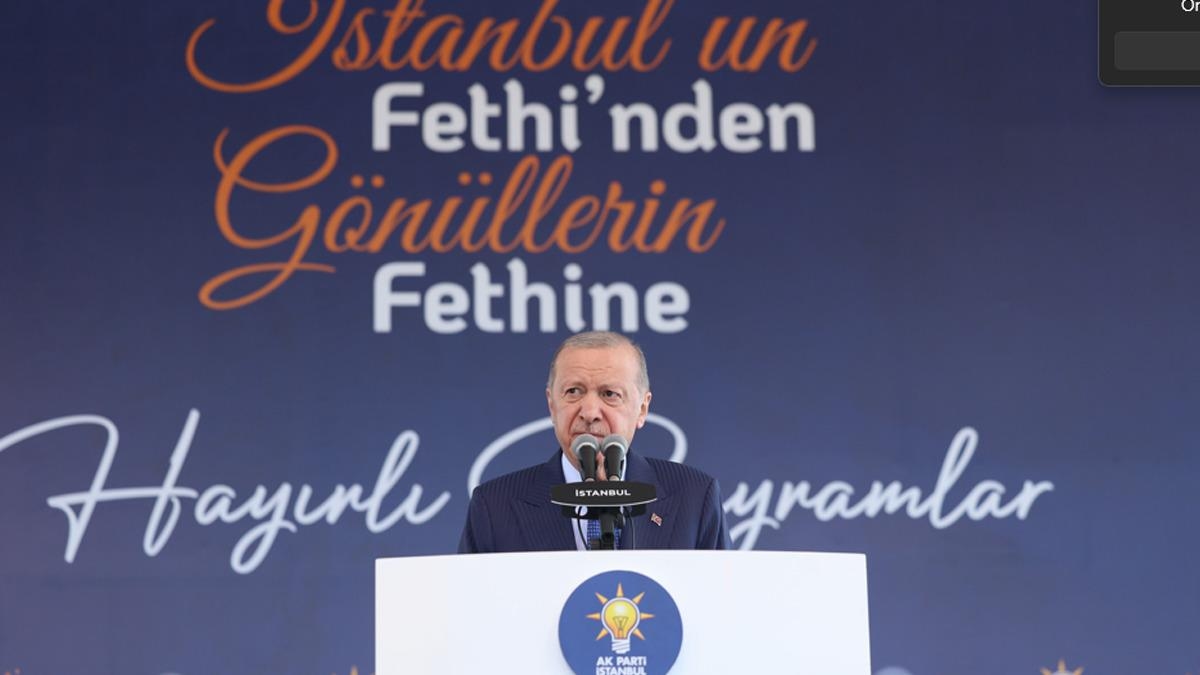 Cumhurbaşkanı Erdoğan: "Fethin 573'üncü yılı kutlu olsun, mübarek olsun"