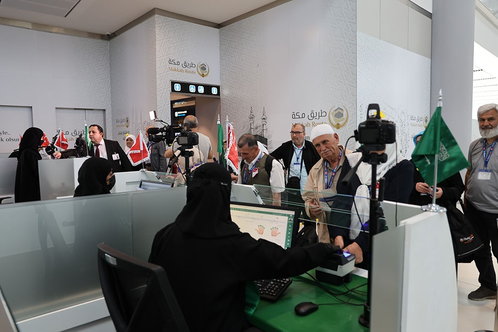With the "Mecca Road" project, pilgrims are being sent to the holy lands without any problems from Istanbul Airport