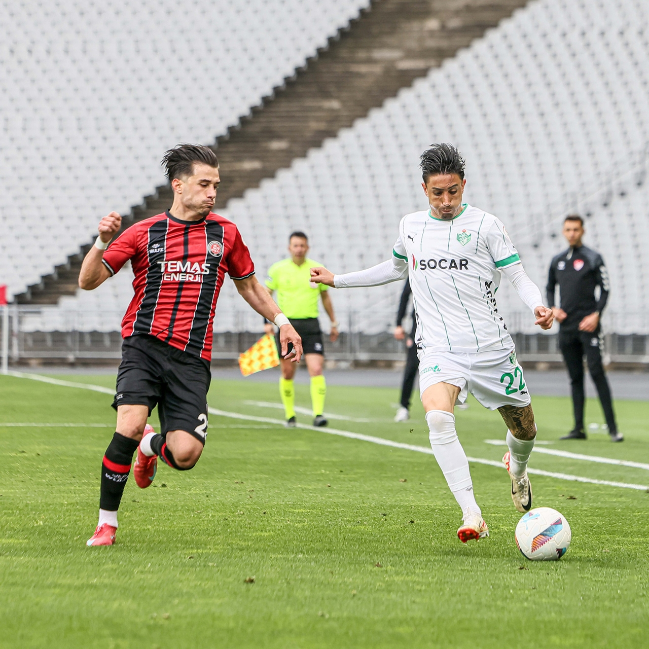 Fatih Karagümrük secured the play-off final ticket on the way to the Super League