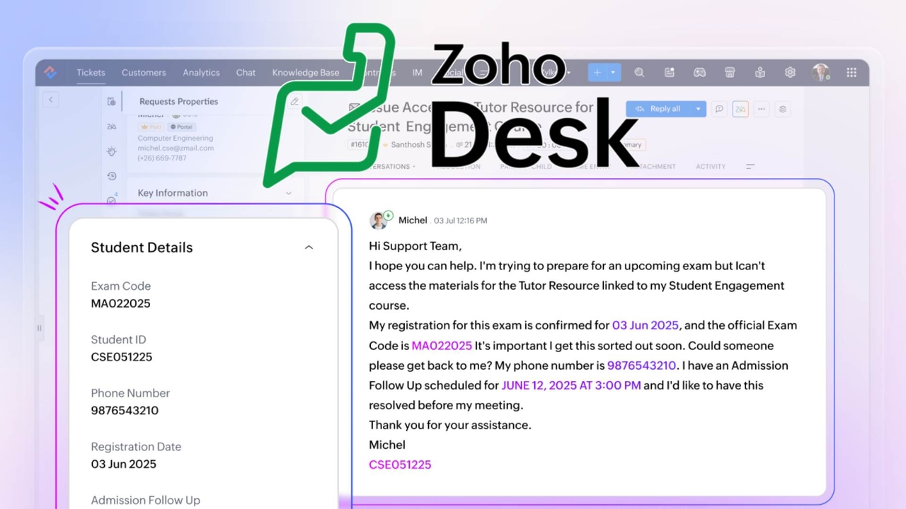 Zoho Desk Expands Collaboration AI to Simplify Work for Small Businesses