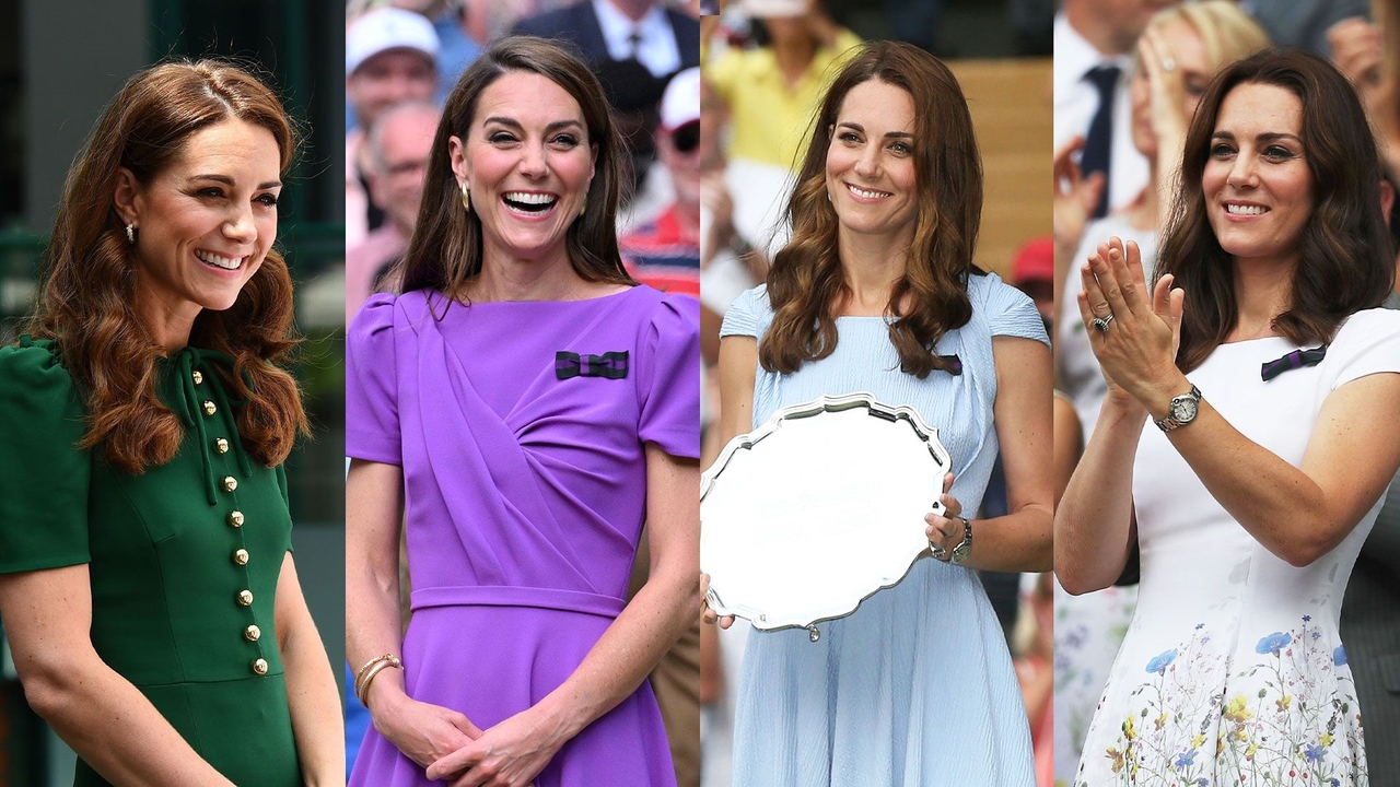 Kate Middleton: These are her most beautiful Wimbledon looks so far