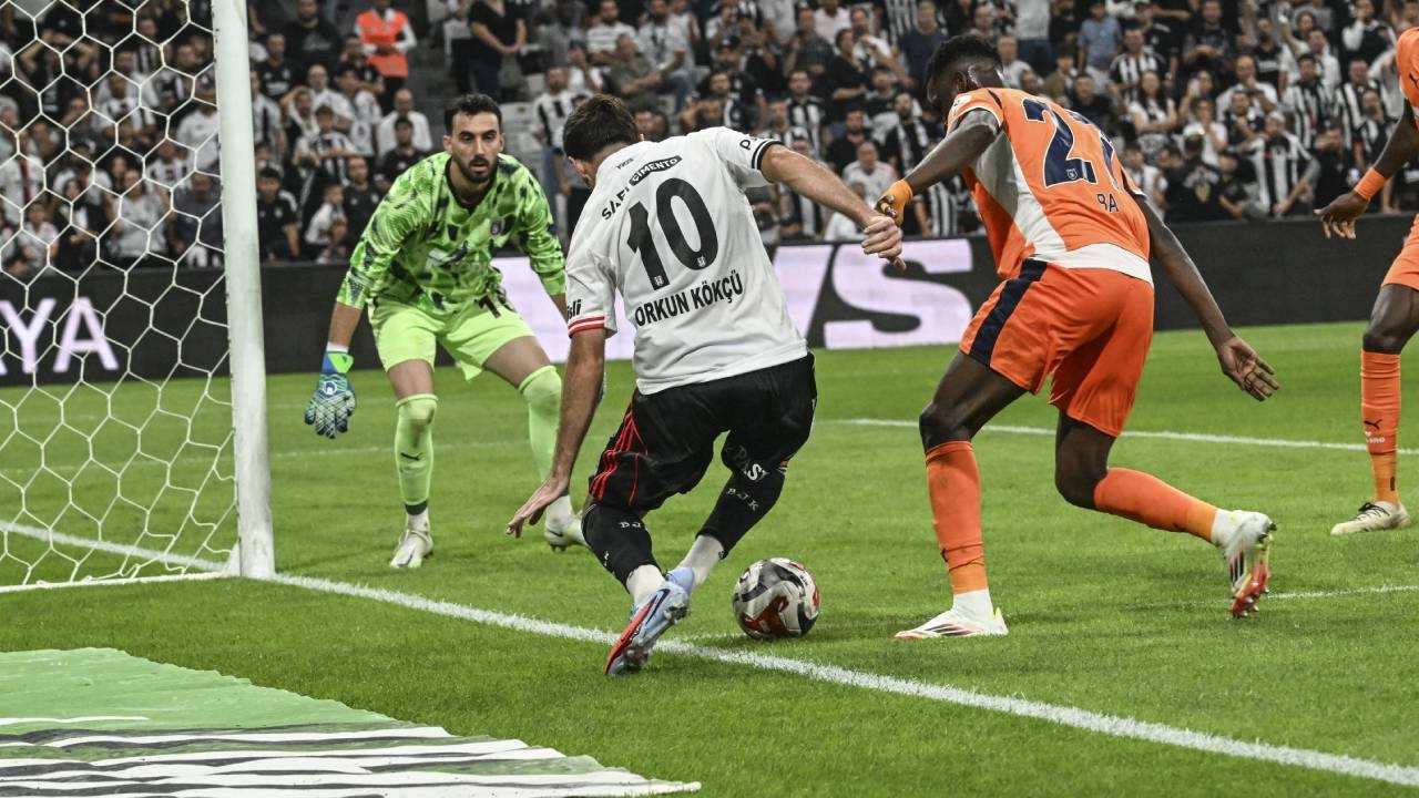 Beşiktaş besiegte Başakşehir zu Hause mit 2:1