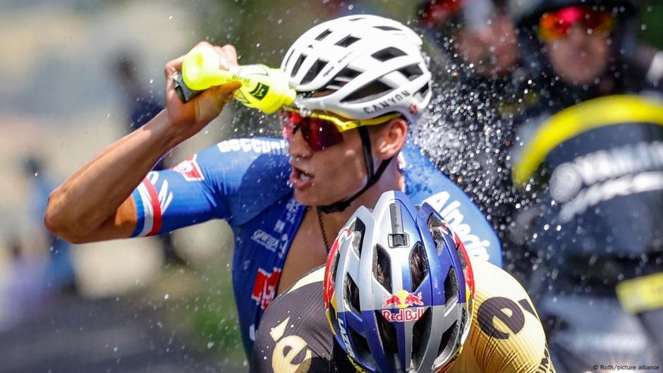 Entrenamiento de calor para el maillot amarillo del Tour de Francia