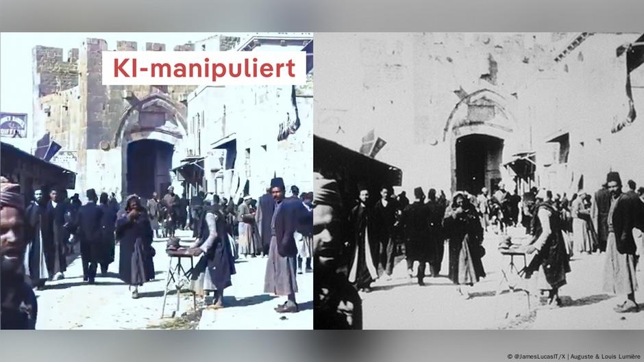 Faktencheck: Jerusalem 1897 in Farbe - wie echt ist dieses Video der Vergangenheit?