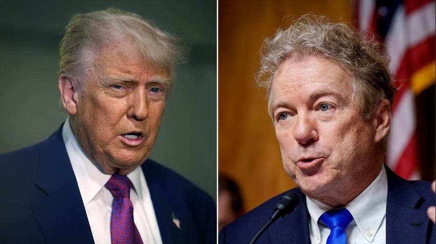 Trump advierte a Rand Paul que está jugando "en las manos de los demócratas" con su oposición al "Gran y Hermoso Proyecto de Ley"