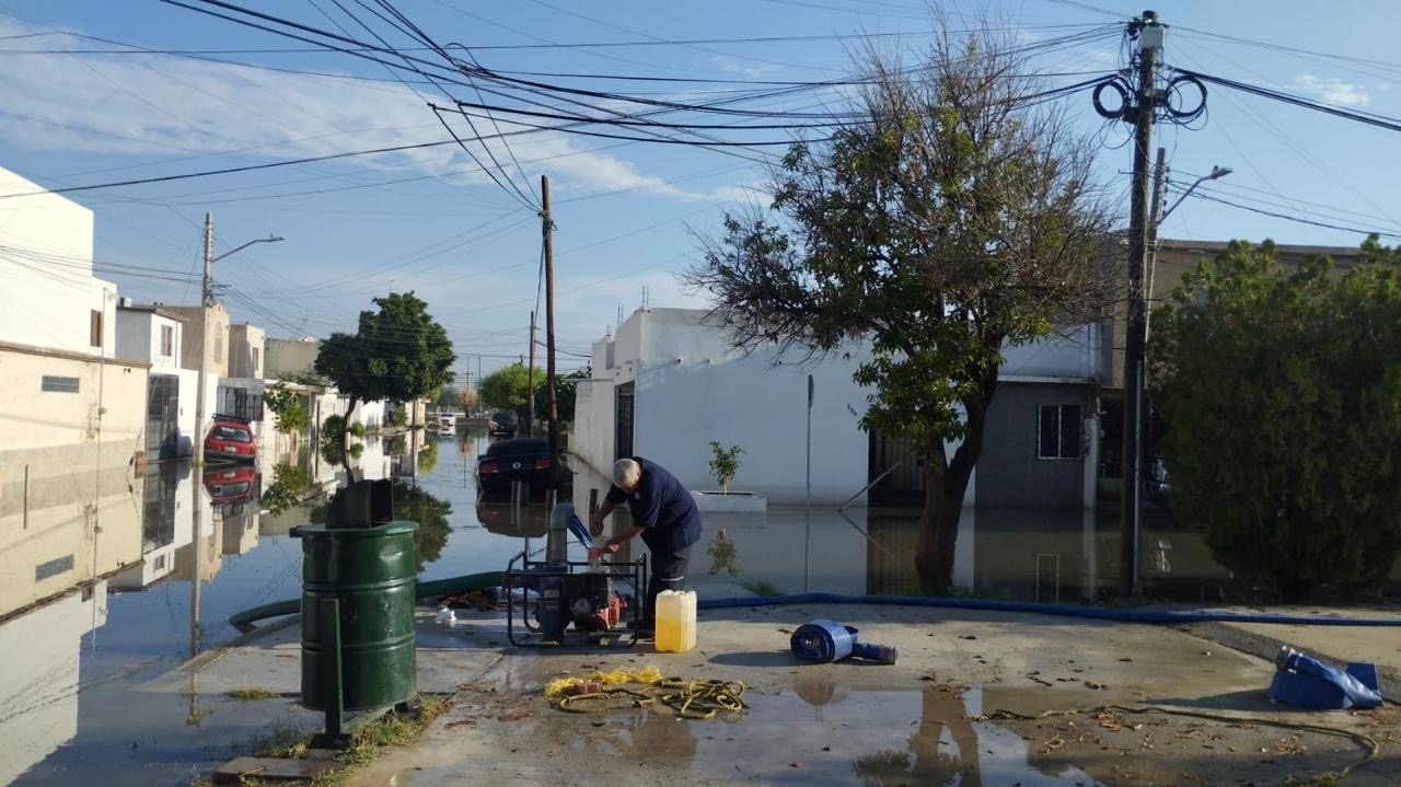 What damage did Torreón report after the rains?