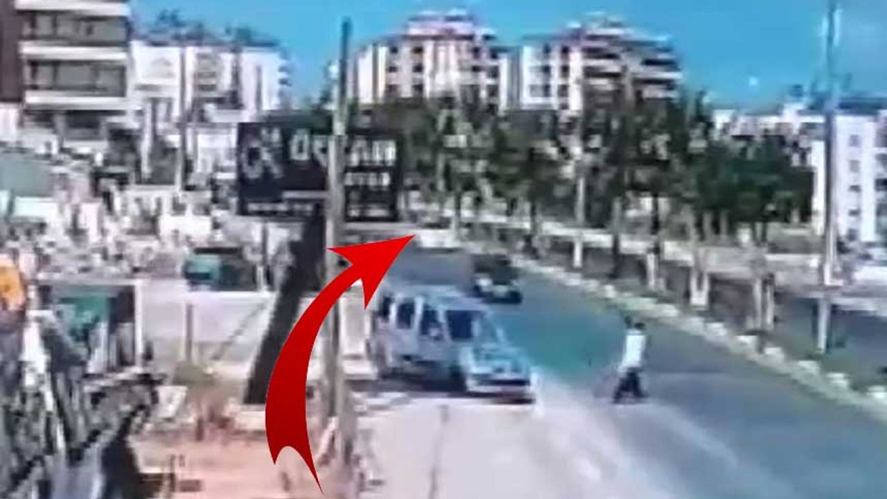 The speeding vehicle threw the father and son several meters away.