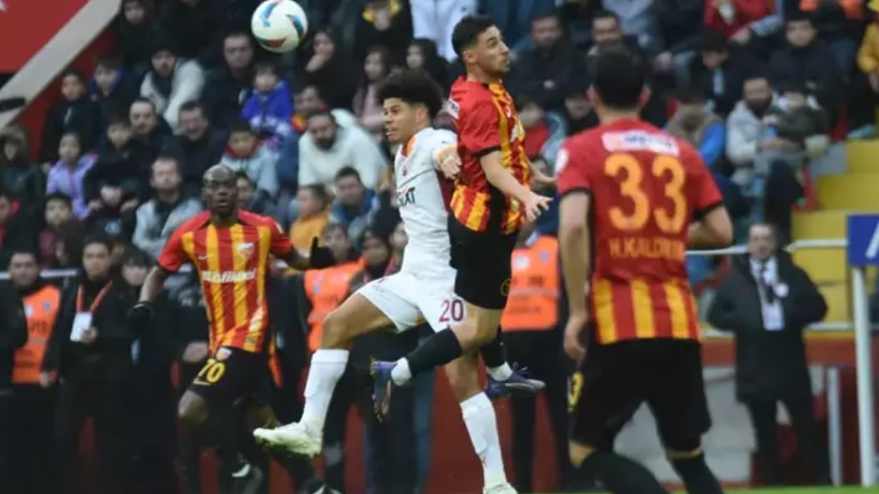 When is the Galatasaray-Kayserispor match, at what time, on which channel?