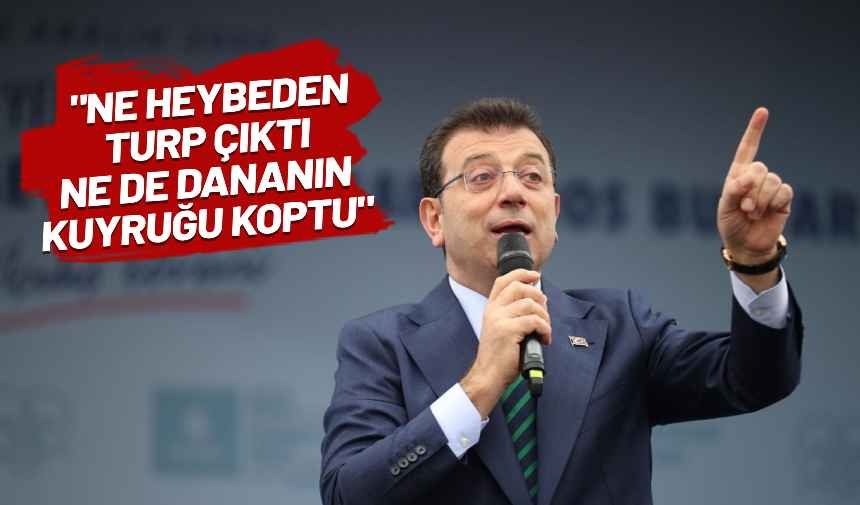İmamoğlu's harsh response to the government: You were deceived again