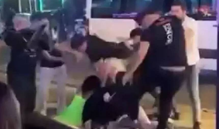 Marmaris'te dehşete düşüren görüntüler: Kadın turistler darp edildi