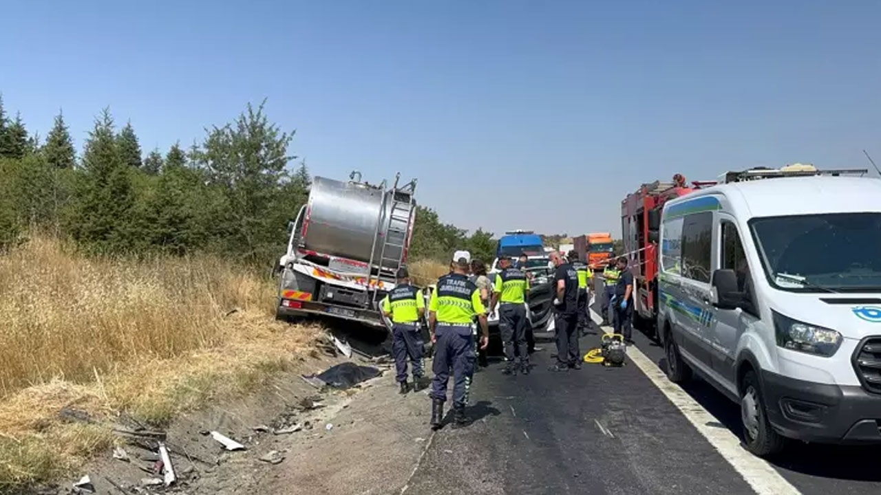 ¡Accidente similar a una masacre en Tekirdağ! 4 muertos