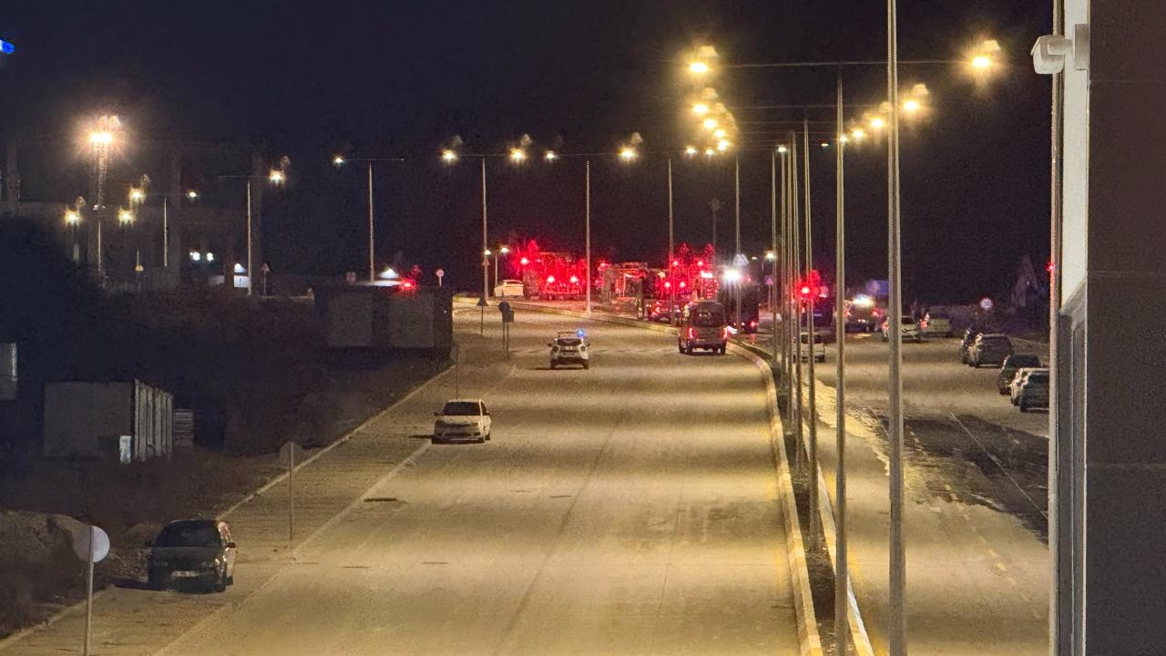 Se produce un incendio en la zona industrial privada de Arnavutköy