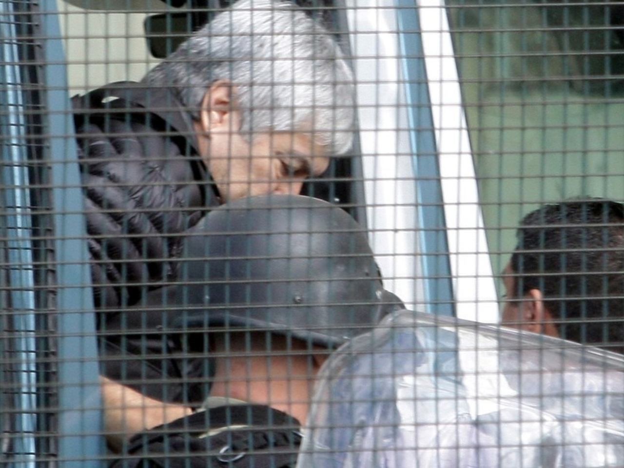 Lázaro Báez was taken to Ezeiza Hospital for medical tests.