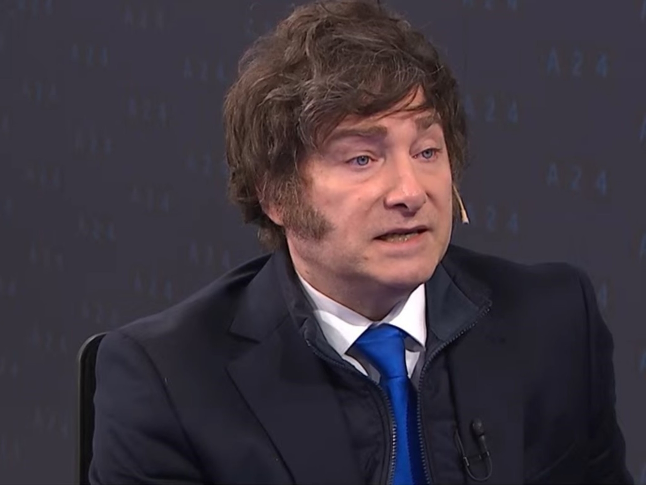 Javier Milei wich der Frage aus, wann er seine Minister austauschen werde: „Das wird geschehen, wenn ich es für notwendig halte.“