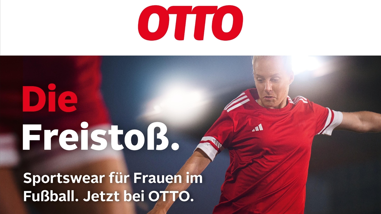 "Die Fußball" en lugar de "Fußball, die": Otto revive una vieja idea publicitaria de la DFB para la campaña del Campeonato de Europa femenino