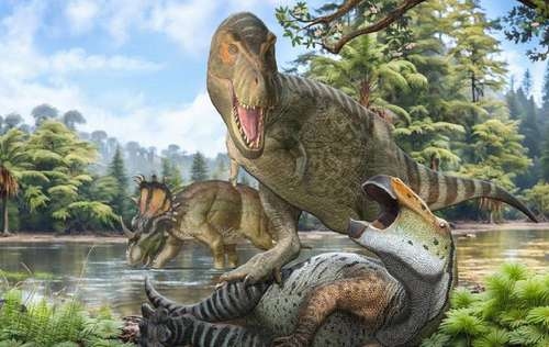 El abuelo del Tyrannosaurus rex llegó por el estrecho de Bering a Norteamérica