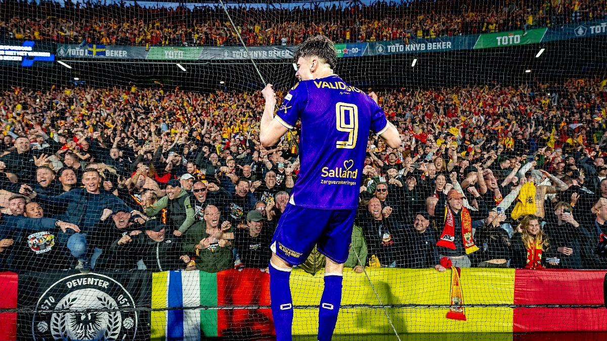 Go Ahead Eagles are cup winners: Football fairytale ends 92-year drought