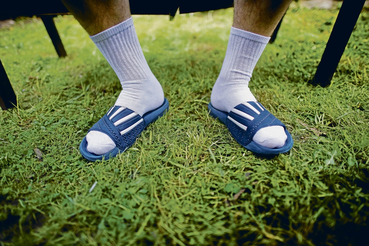 Mode für Füsse | Spätmerker-Alarm: Weiße Socken