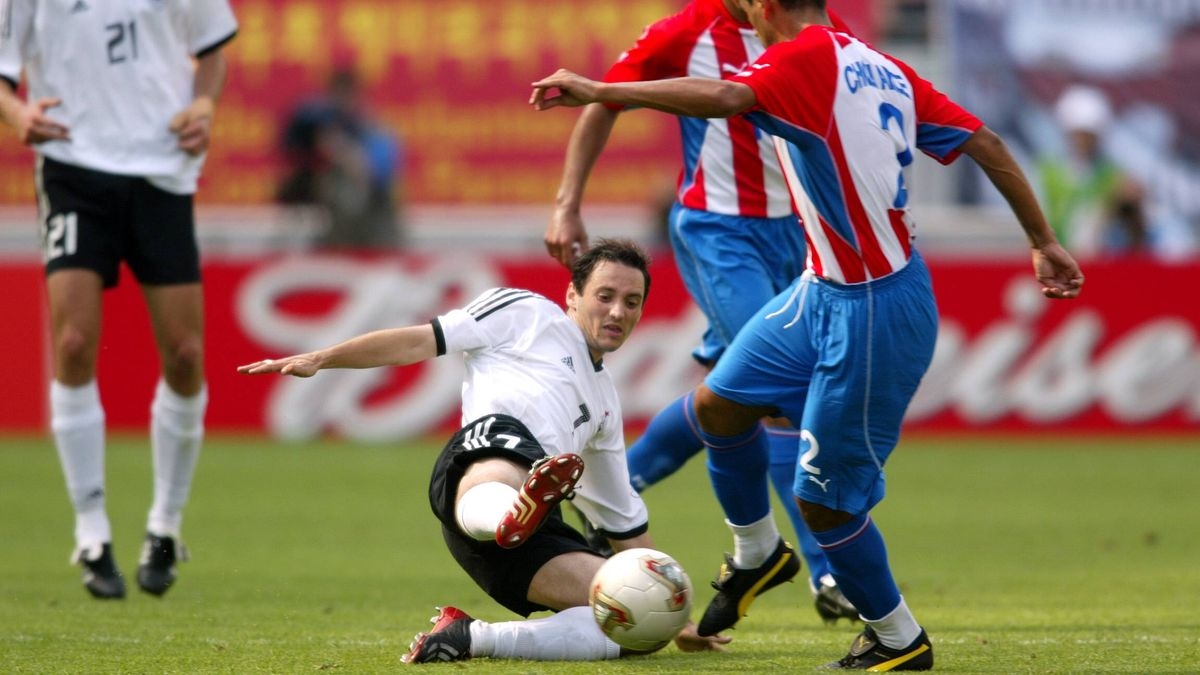 Deutschland vs Paraguay 2002: Kriegst du sie alle zusammen?