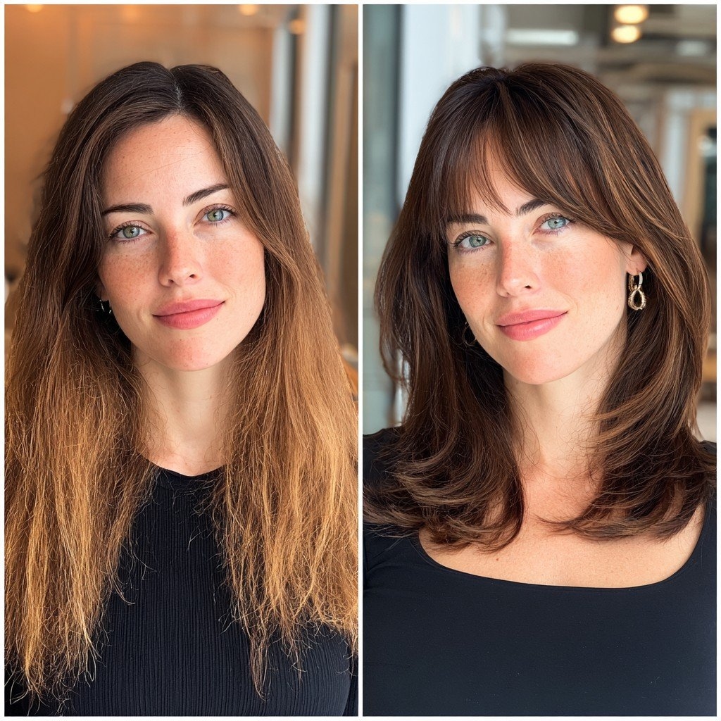 15 Fresh Ways to Wear Wispy Bangs with Layers in 2026