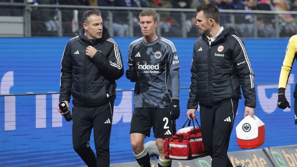 Innenbandverletzung im Knie: Baum fehlt der Eintracht "bis auf Weiteres"