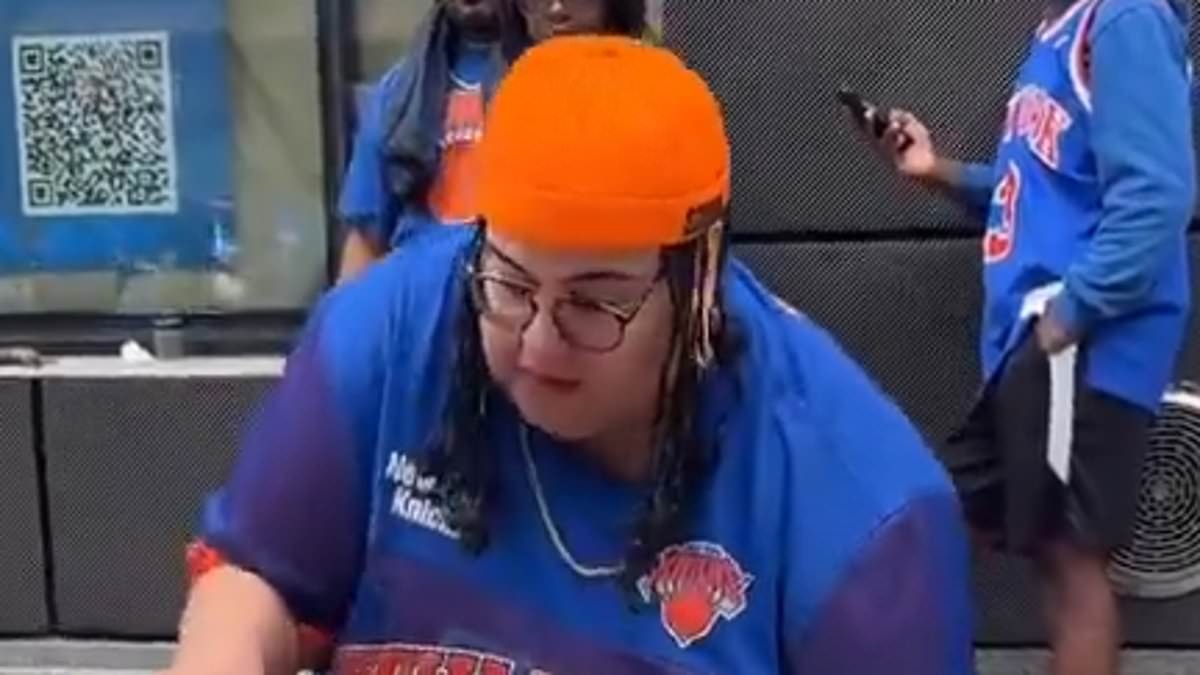 New York Knicks fan caught in 'disgusting' act during team's NBA championship parade celebrations