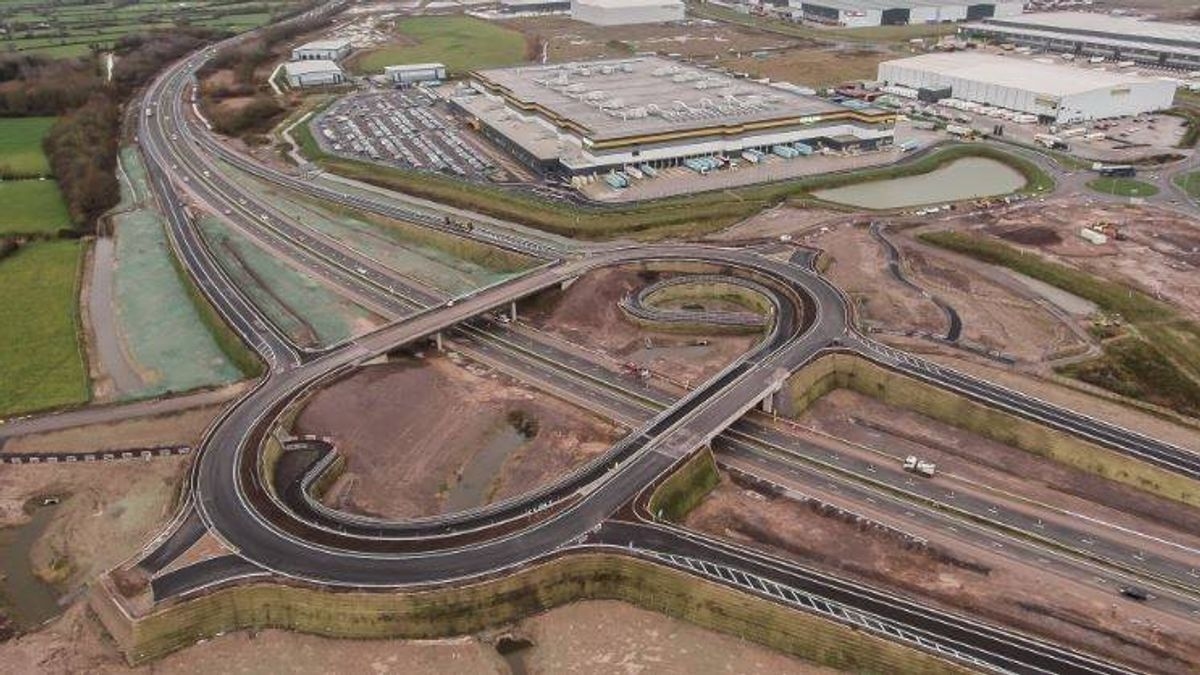 Britain's £50m 'dead-end' motorway junction facing even MORE delays as 'defects' found