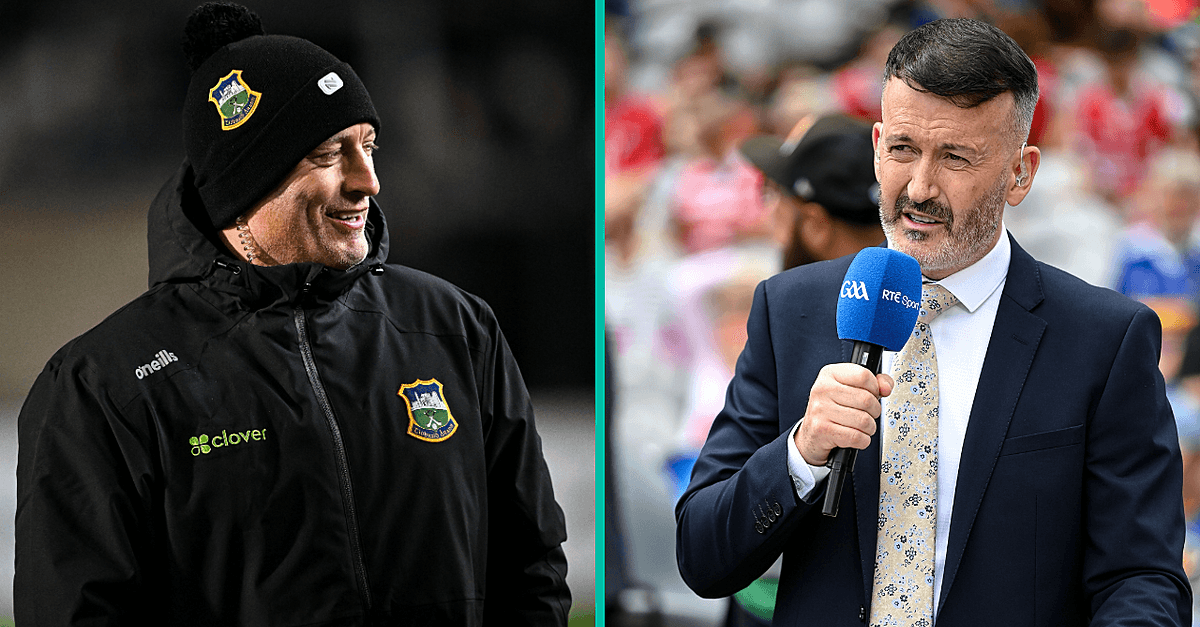 Liam Cahill Delivers Tongue-In-Cheek Response To Dónal Óg Cusack Tipperary Remark
